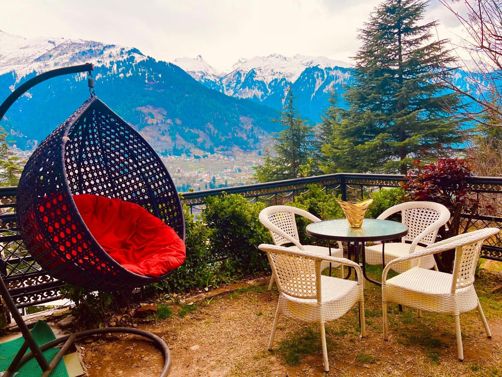 Nature Valley View Resort Manali 2 Bedrooms Luxury Cottages And Valley View Exterior foto