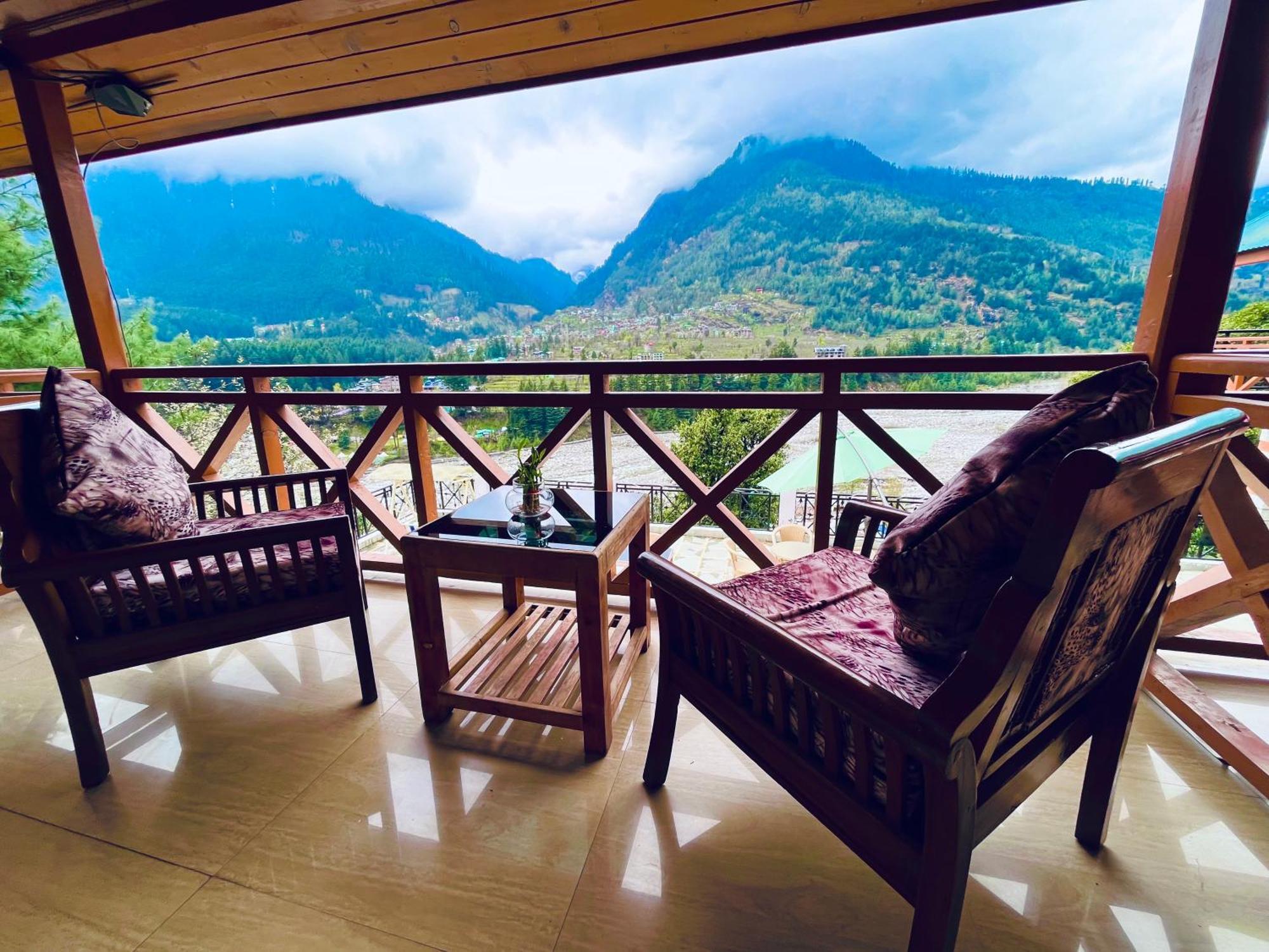 Nature Valley View Resort Manali 2 Bedrooms Luxury Cottages And Valley View Exterior foto