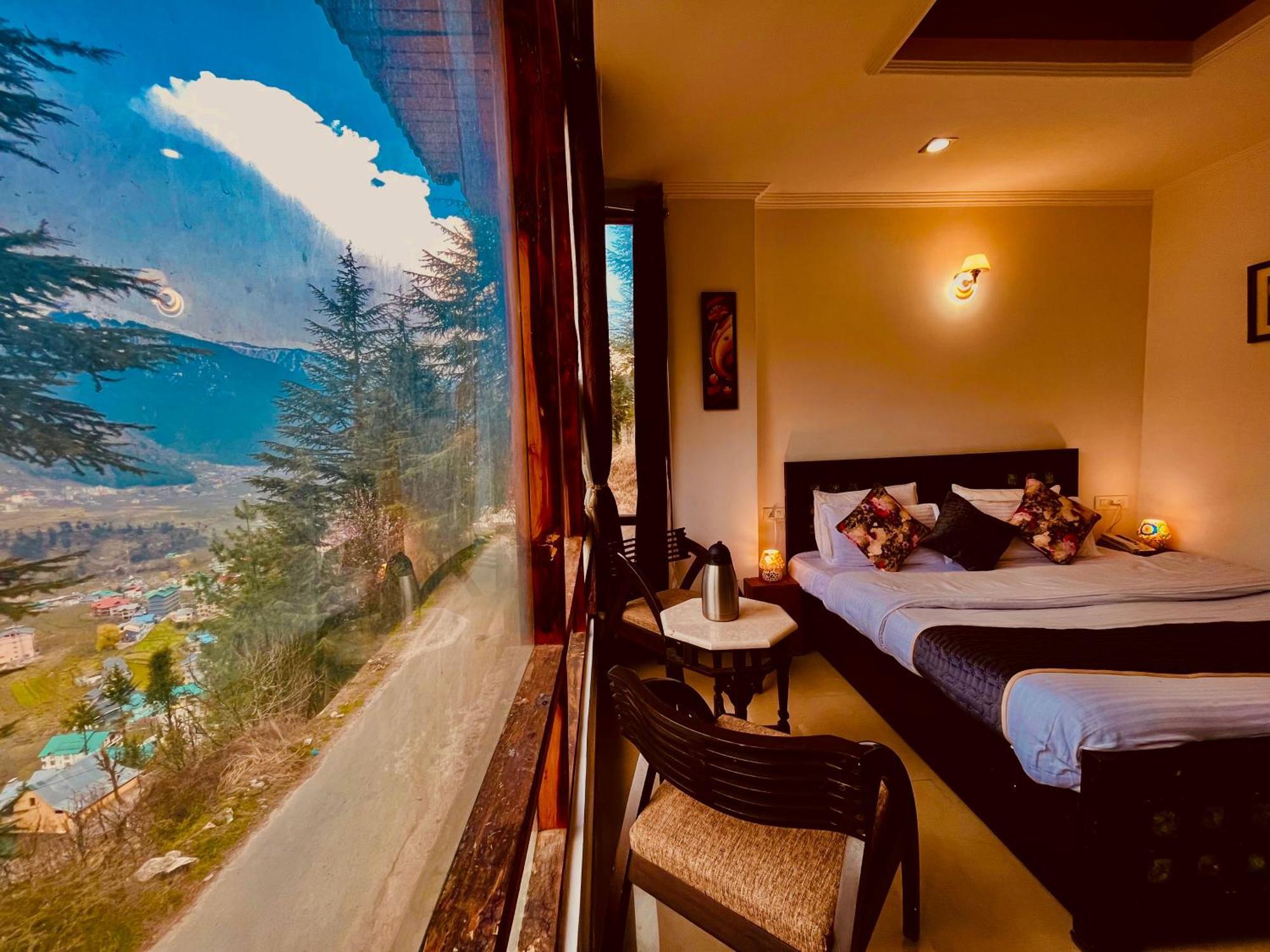 Nature Valley View Resort Manali 2 Bedrooms Luxury Cottages And Valley View Exterior foto